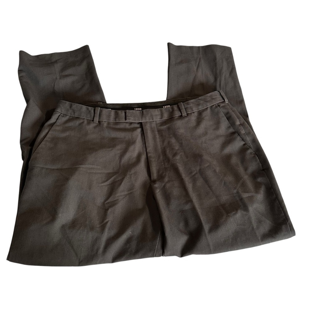 Izod Men's Gray Slack Pants